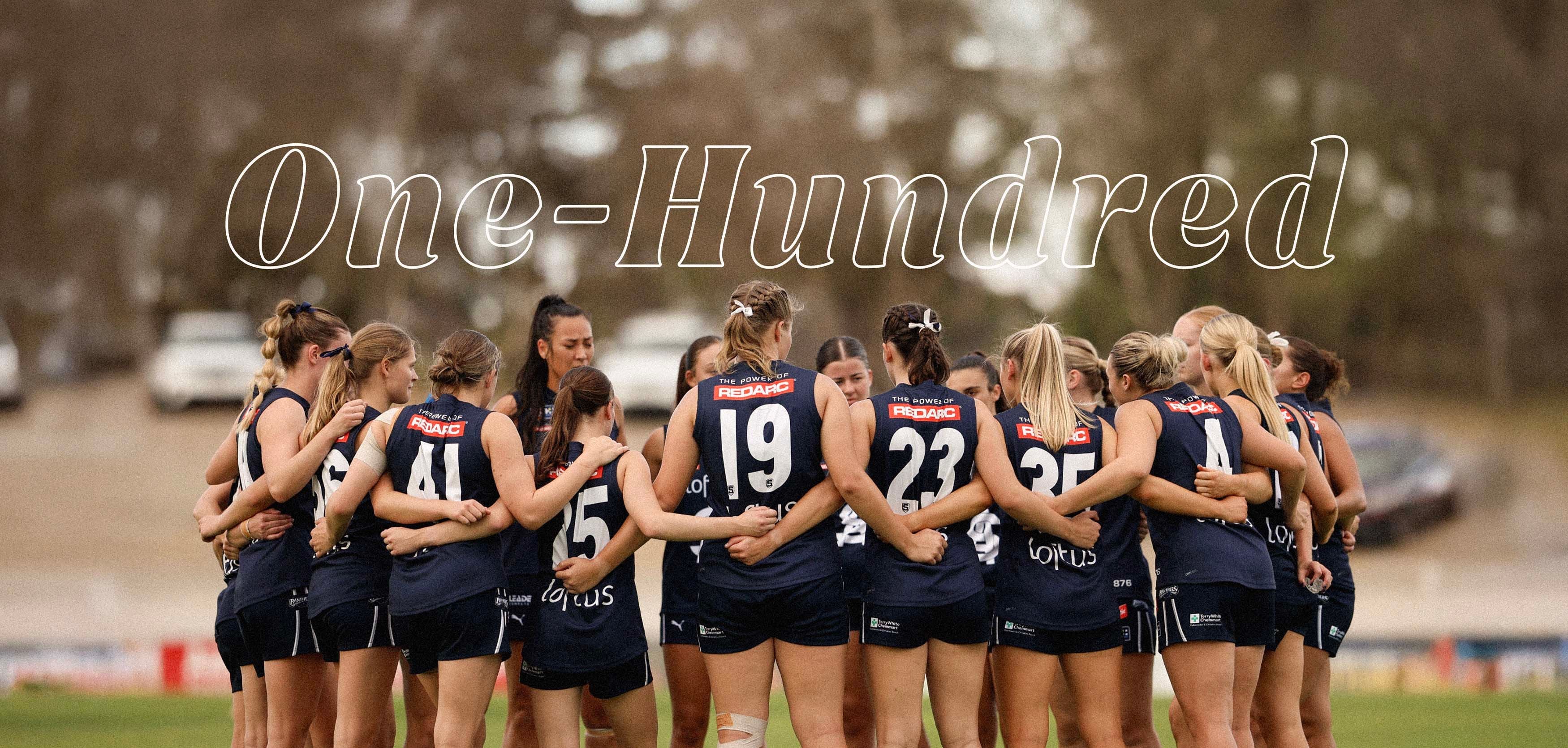 Panthers Set to Celebrate 100th SANFLW Game Milestone Panthers Set to Celebrate 100th SANFLW Game Milestone